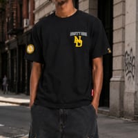 Embroidery Team Logo Tee(Black)