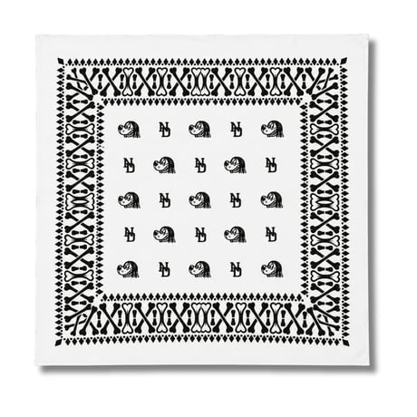 Monogram Dog Bandana