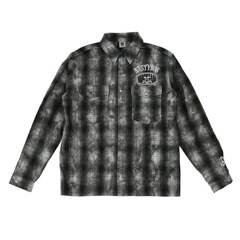 ND Black Check Shirt | NastyDog OnlineStore
