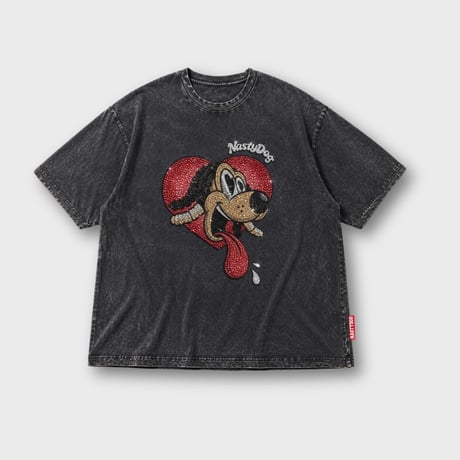 ND Heart Tee (Charcoal)