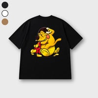 Pooh Tee (Black/White/Brown)