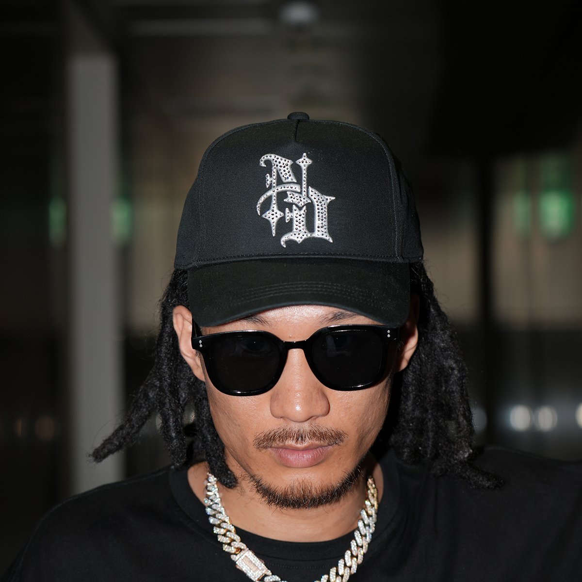 NASTY DOG Cap ナスティードッグ ラインストーンキャップ NASTY DOG Cap ナスティードッグ ラインストーンキャップ 帽子