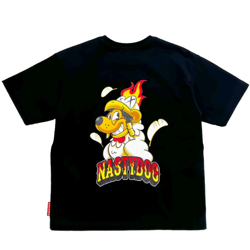 NastyDog ナスティードッグ Chicken Tee Tシャツ Lサイズ Chicken Tee(Black) | NastyDog OnlineStore