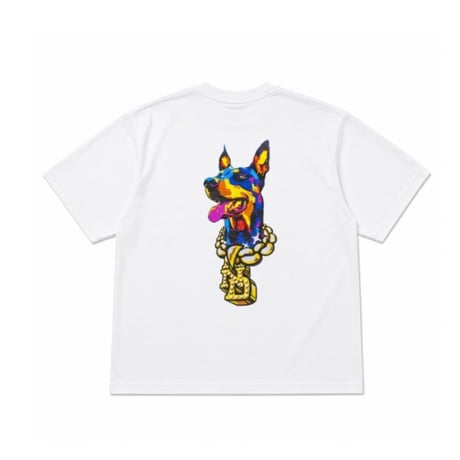 doberman Tee (Black/White/Brown)