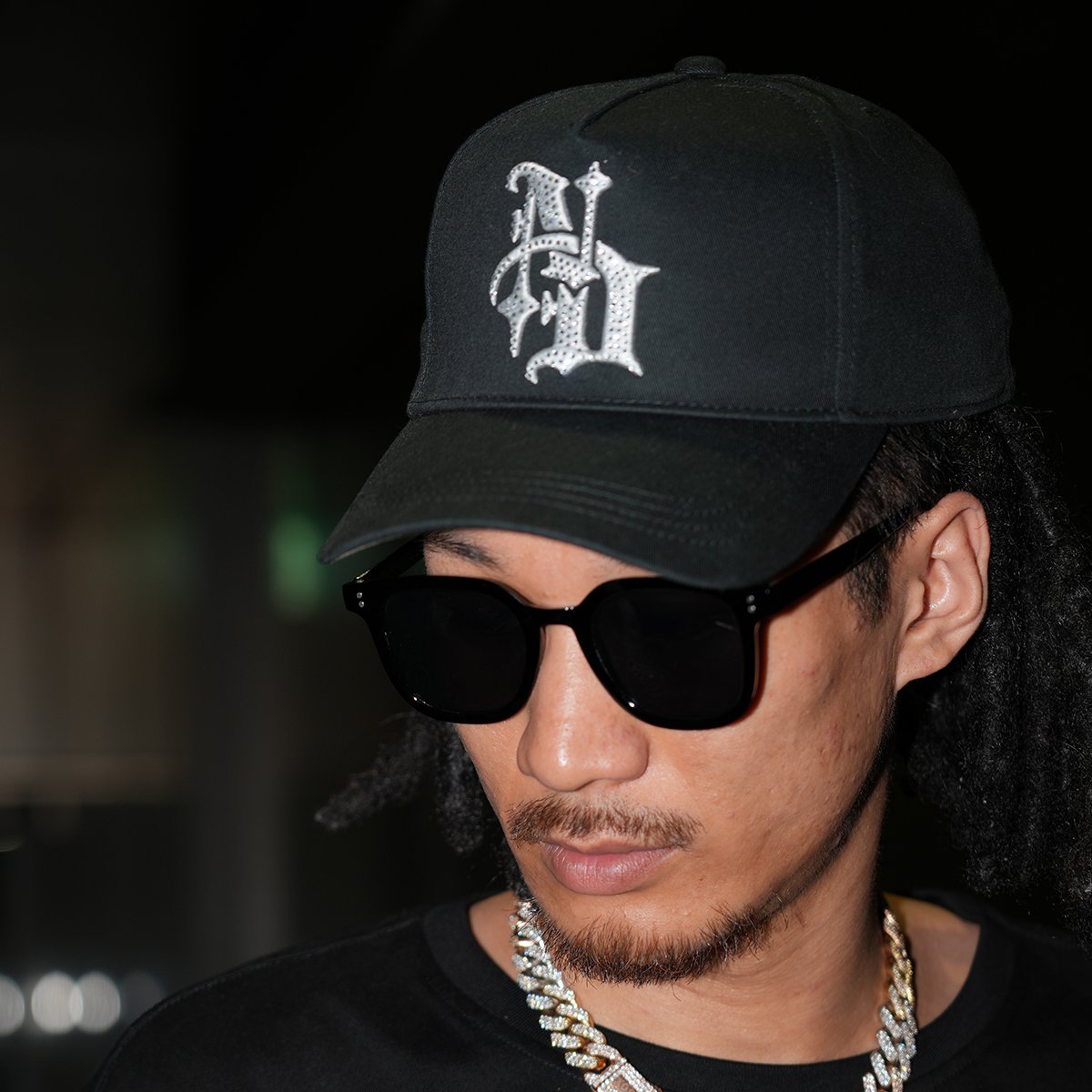 NASTY DOG Cap ナスティードッグ ラインストーンキャップ Rhinestone SnapBack | NastyDog OnlineStore