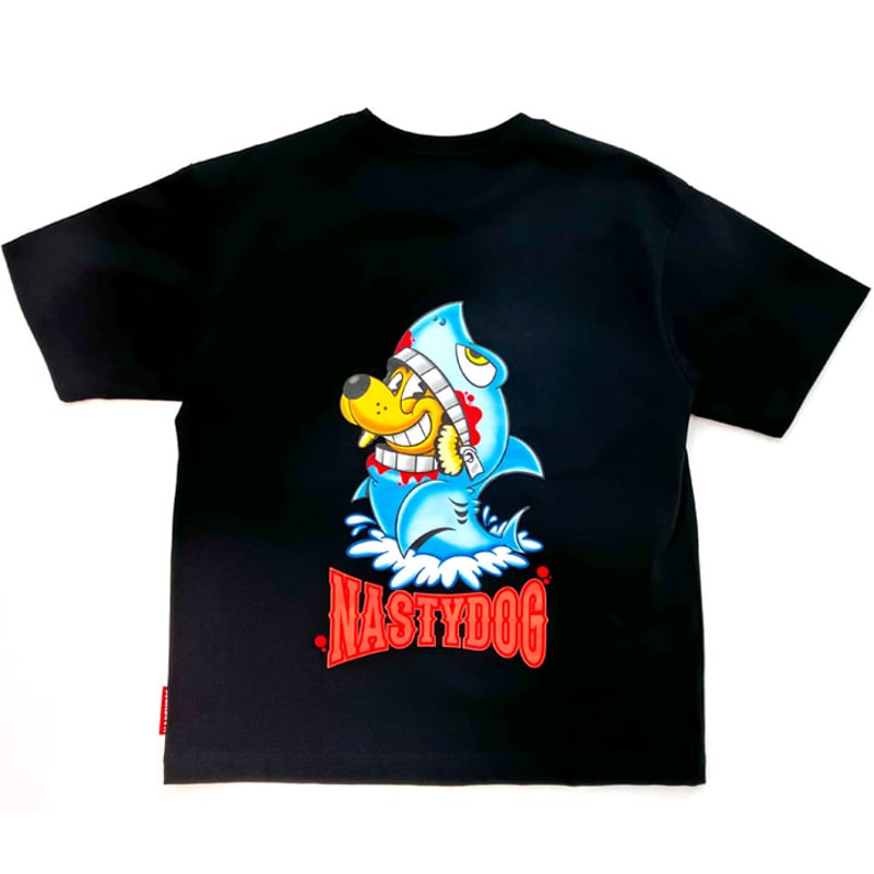 NastyDog ナスティードッグ Chicken Tee Tシャツ Lサイズ Shark Tee(Black) | NastyDog OnlineStore