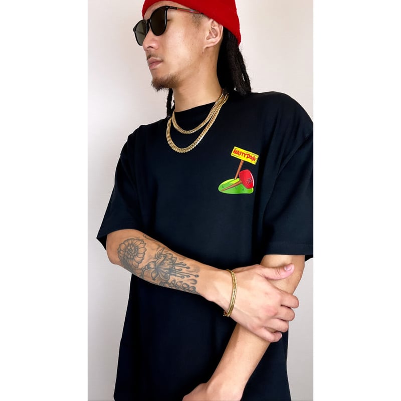 ナスティードック MY がーどまん Chill Tee 半袖 Tシャツ グリーン ナスティードック MY がーどまん Chill Tee 半袖 Tシャツ