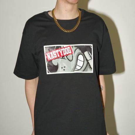 Stamp Tee (Black/Green)
