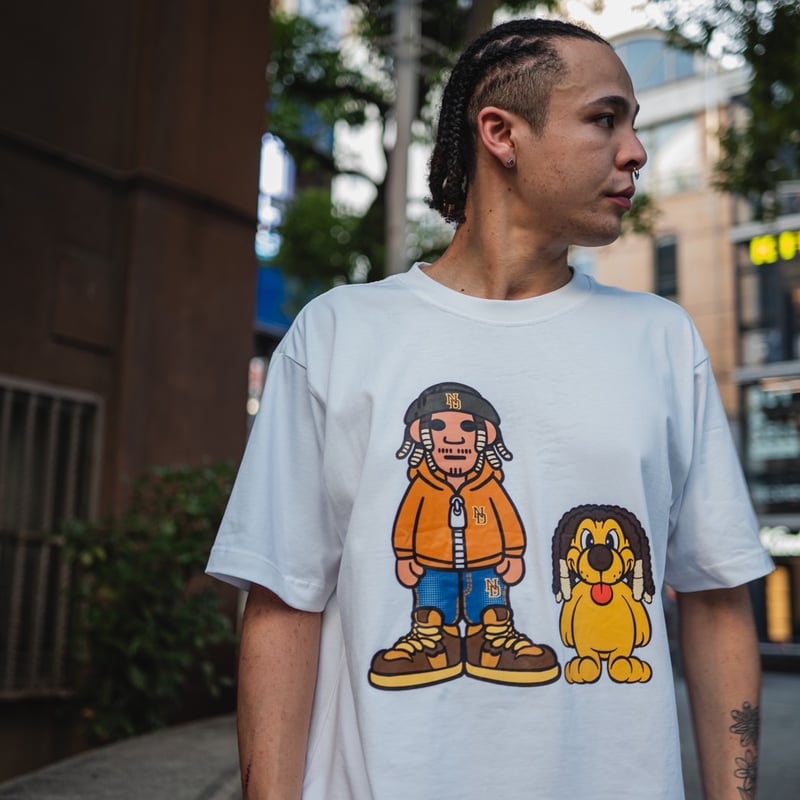 【新品未使用】ナスティードッグ MY&minidog Tee Tシャツ Lサイズ MY&minidog Tee(Green) | NastyDog OnlineStore