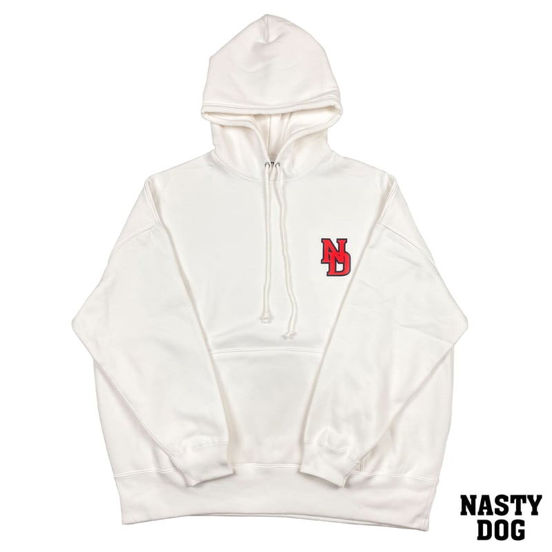 MYのブランド NastyDog Character Hoodie White