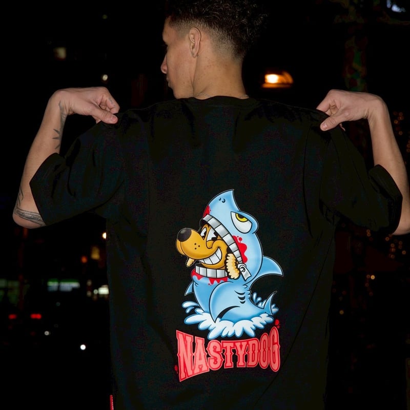 Shark Tee(Black) | NastyDog OnlineStore