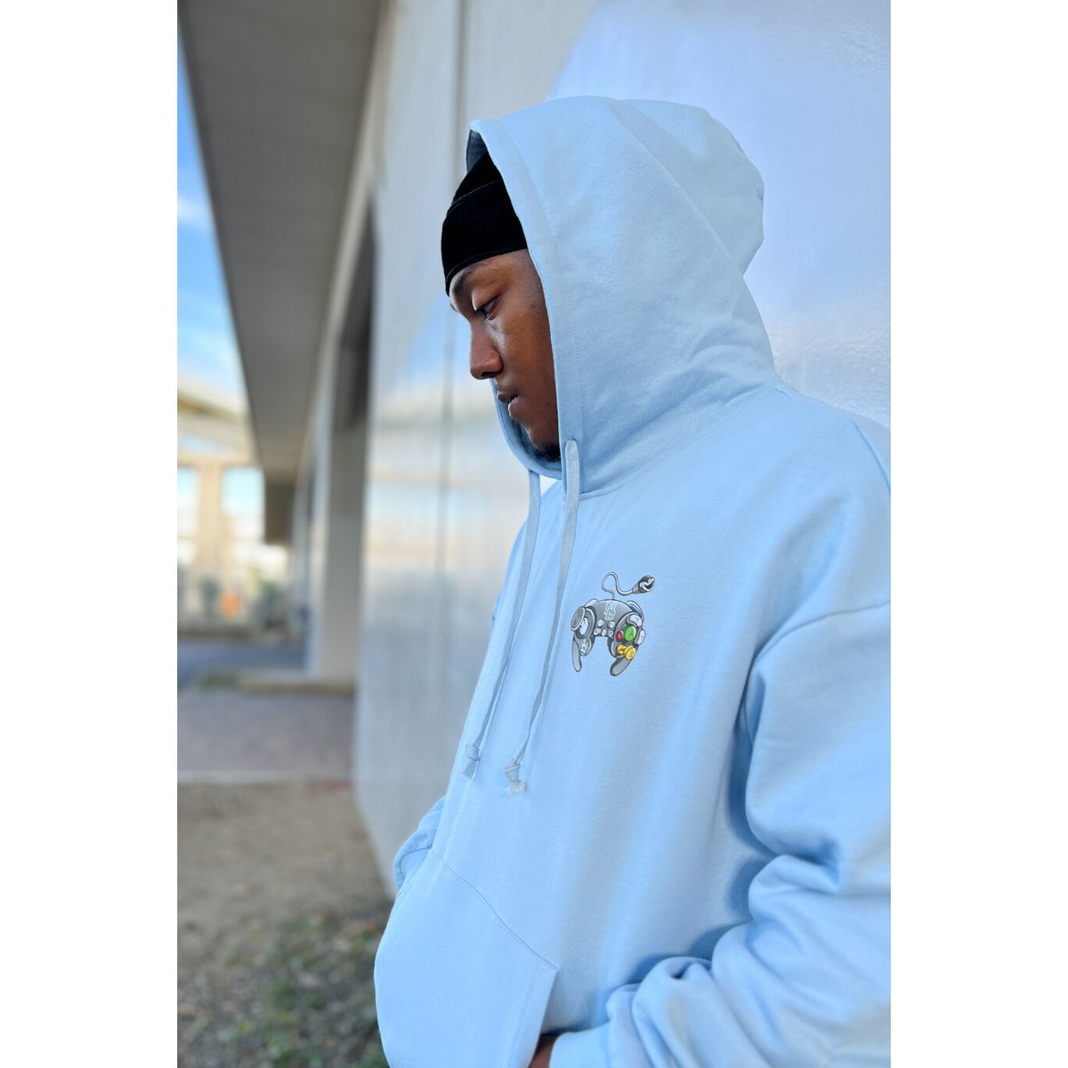 Pixel Hoodie (SkyBlue) | NastyDog OnlineStore