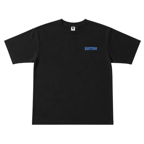Cassette Tee (Black/Navy)