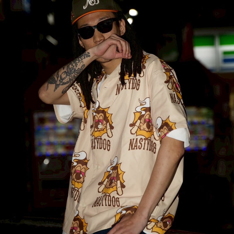ND Aloha Shirts(Beige) | NastyDog OnlineStore