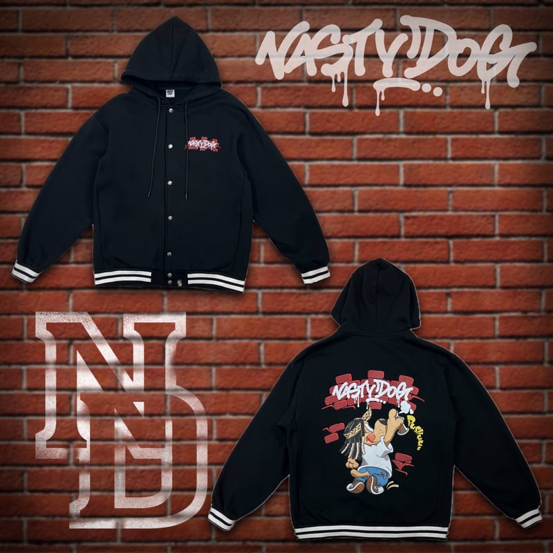 Jacket Hoodie (Black) | NastyDog OnlineStore Jacket Hoodie (Black) | NastyDog OnlineStore