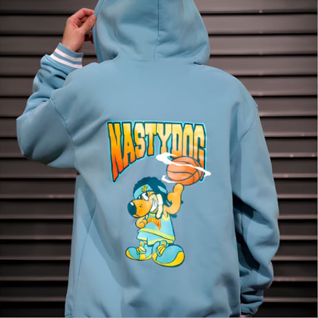 ND Player Stadium Hoodie (Black/Blue/Gray)