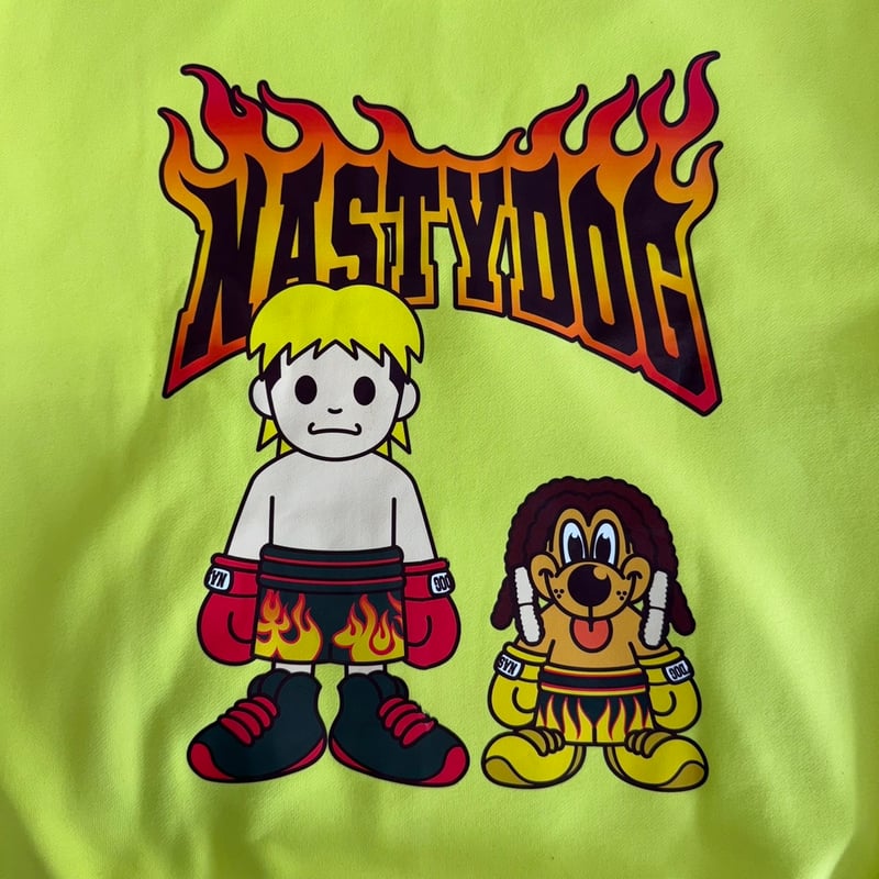 Tenshin×Nasty ZipHoodie(Yellow) | NastyDog Onli