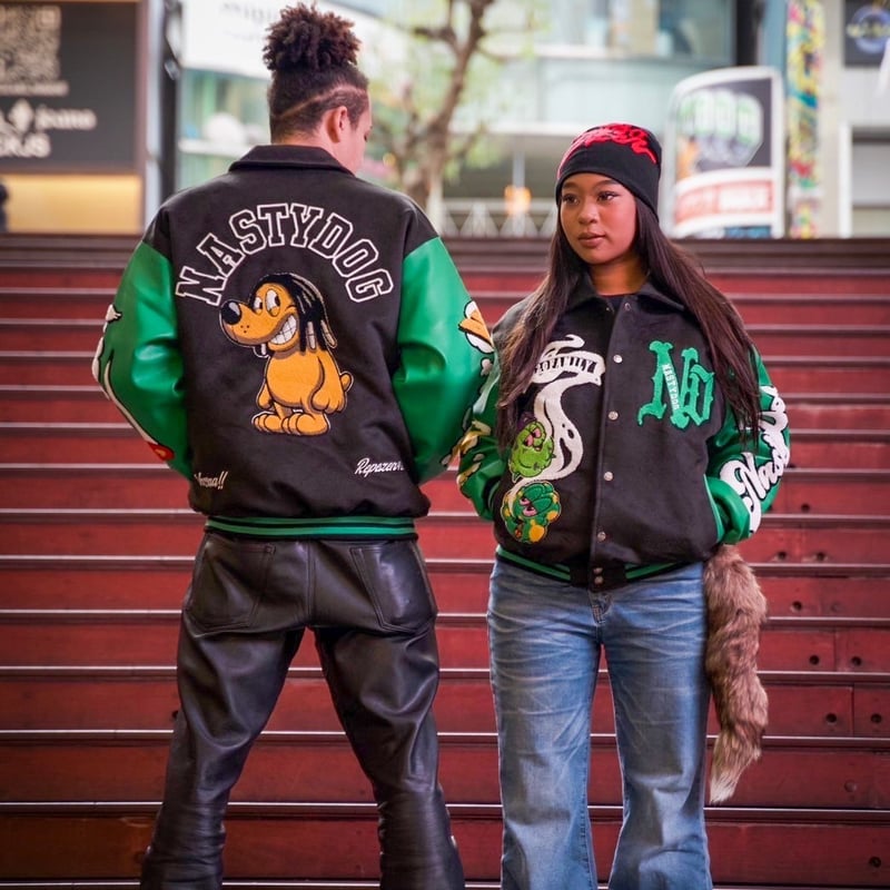 【Nastydog】StadiumJacket XL StadiumJacket (Black) | NastyDog OnlineStore