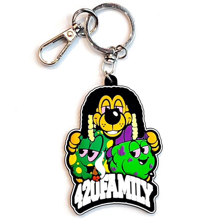 Nasty dogラバーキーホルダー4種セット Nasty dogラバーキーホルダー4種セット SuperRastaMan KeyHolder