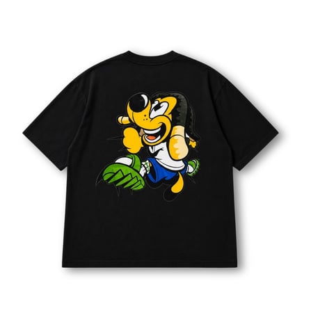 Burr Tee (Black/White/Brown)