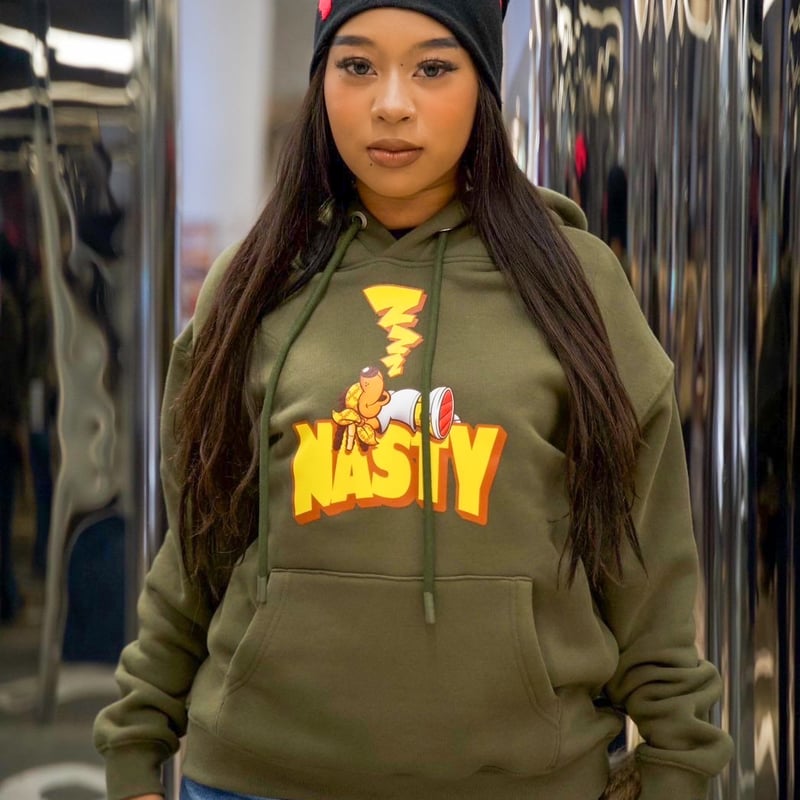 グレンマーティンス ×  Design Sweat HoodieXSサイズ Zzz Hoodie(D.Green) | NastyDog OnlineStore
