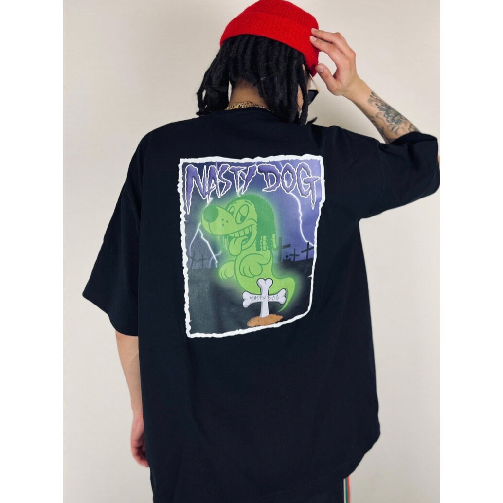 Ghost Tee (Black) | NastyDog OnlineStore