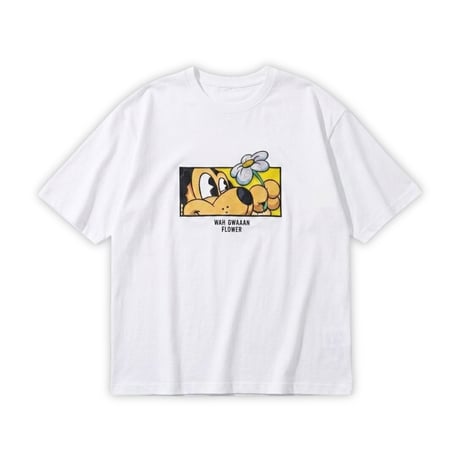 ND Flower Tee (Black/White)