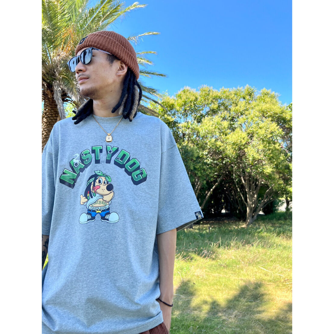 GangDog Tee(Gray) | NastyDog OnlineStore