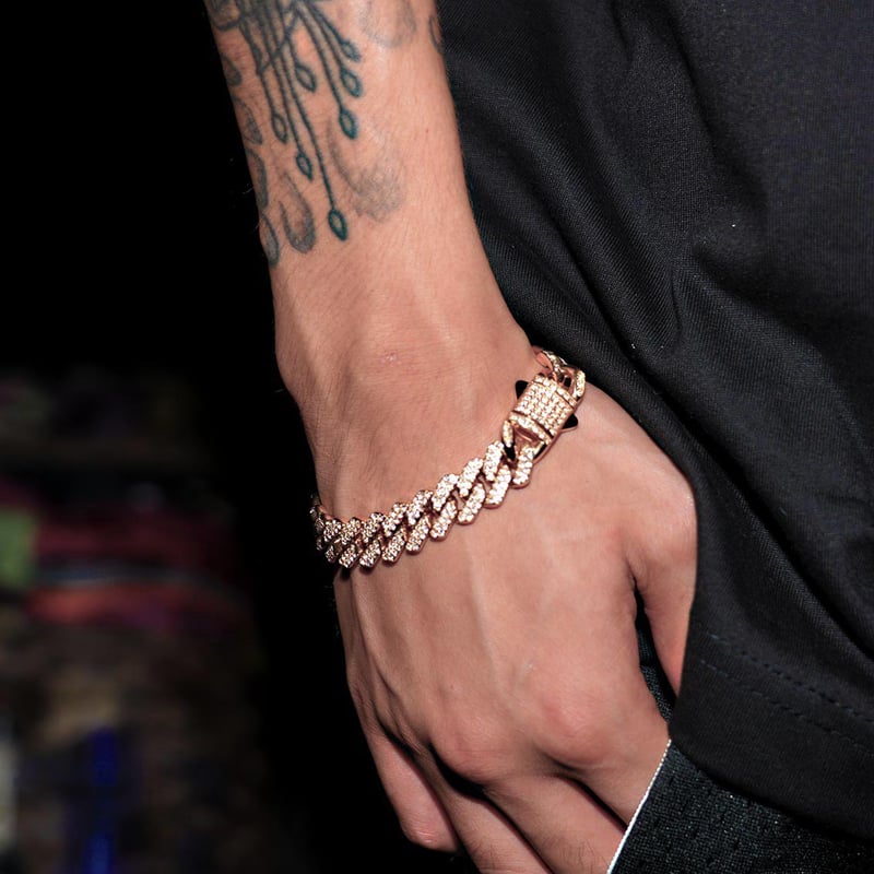 MIAMI CUBAN CHAIN BRACELET マイアミ ゴールド miami cuban