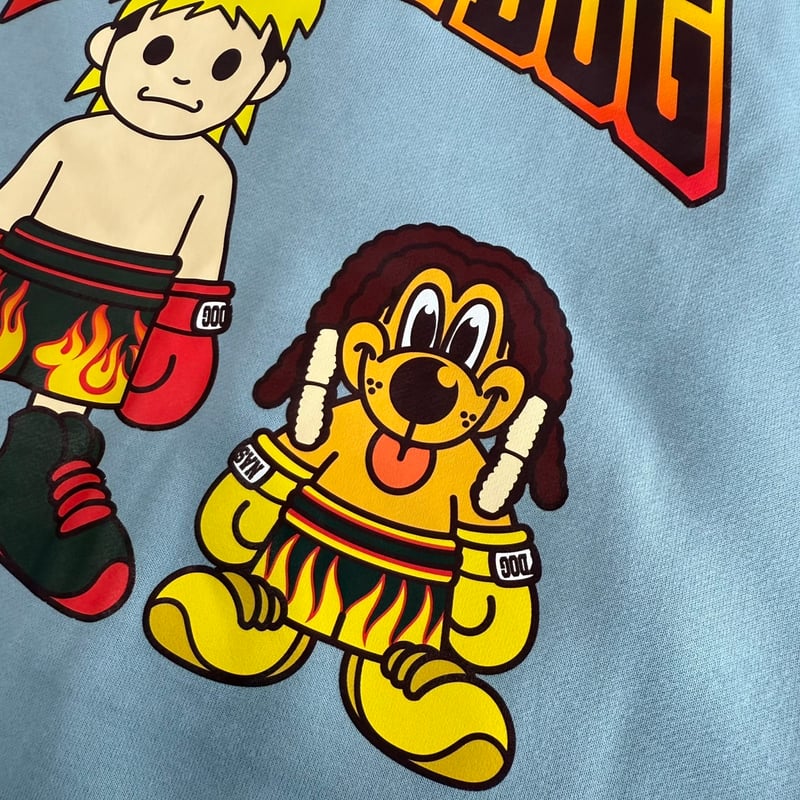 Tenshin×Nasty ZipHoodie(L.Blue) | NastyDog Onli