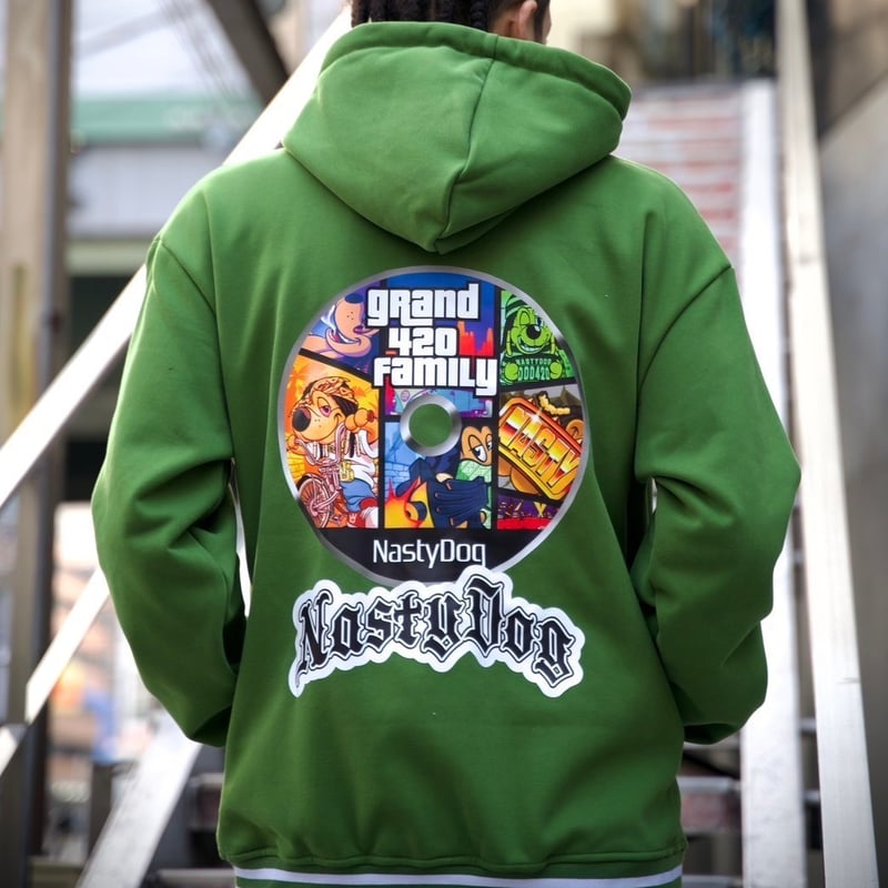 G4F Stadium Hoodie(Green) | NastyDog OnlineStore