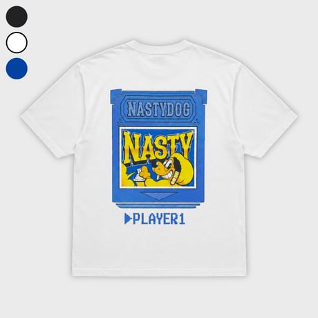 Cassette Tee (Black/Navy)