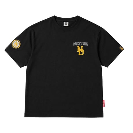 Embroidery Team Logo Tee(Black)