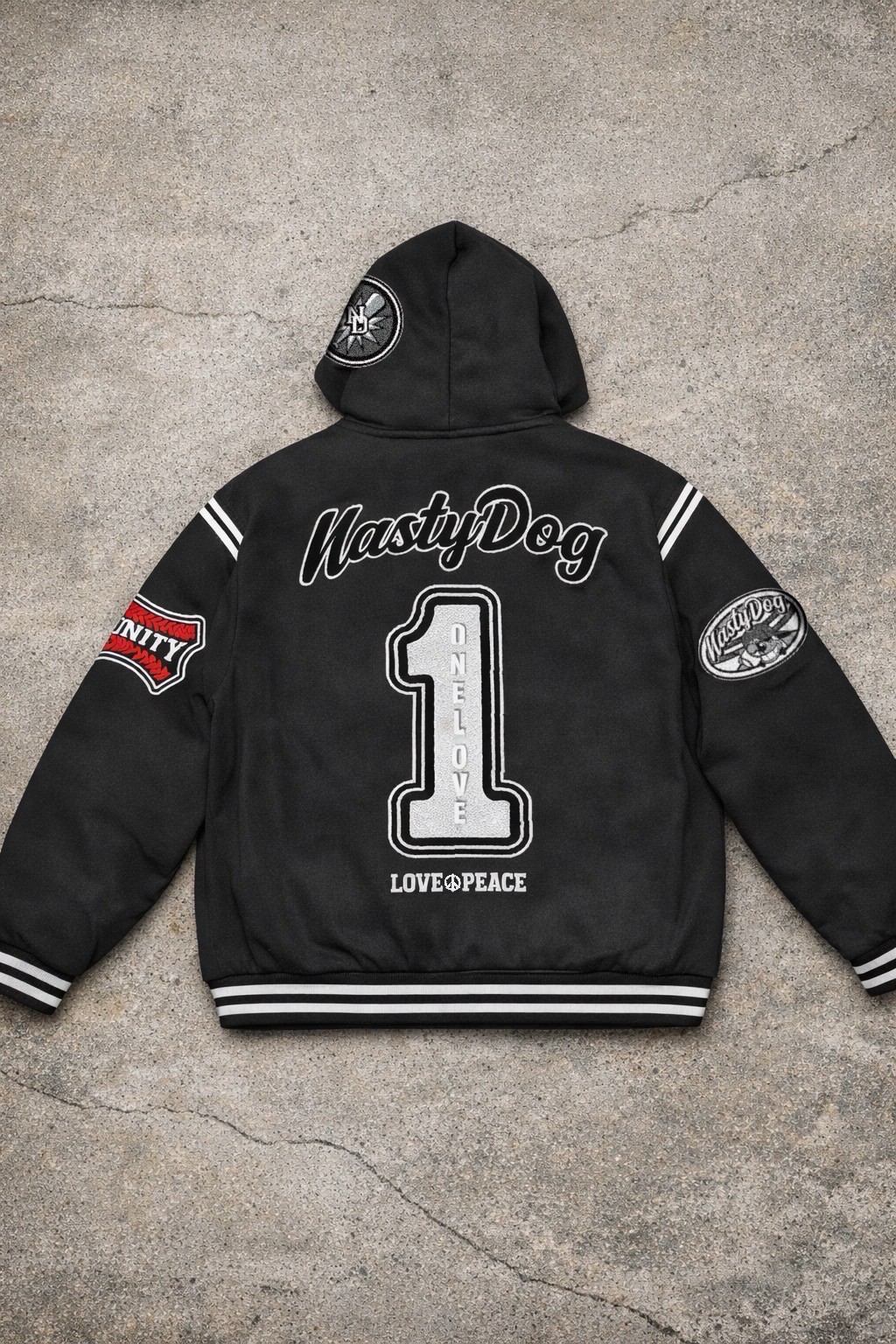 廃盤品　NastyDog/ BaseBall ナスティードッグベースボール ND BaseBall Studium Hoodie | NastyDog OnlineStore