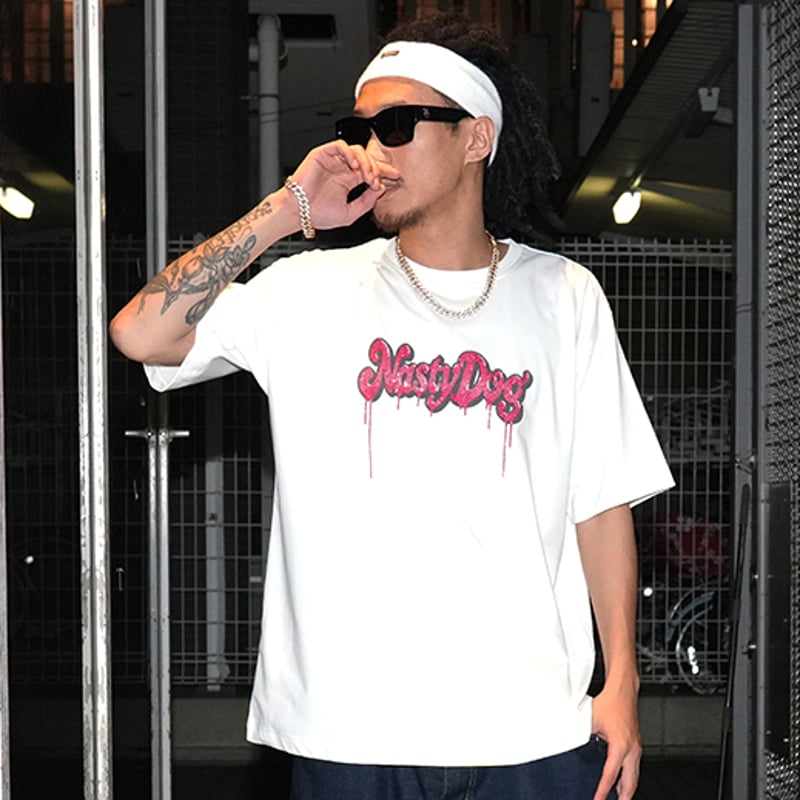 Rhinestone Donuts Tee(White) | NastyDog OnlineS