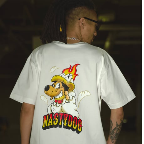 nastydog Buri Buri tee 白 nastydog Buri Buri tee 白