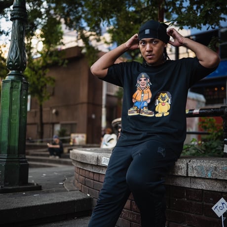 MY&minidog Tee(Black)