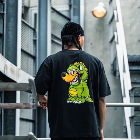 Kaiju Tee (Black/White)