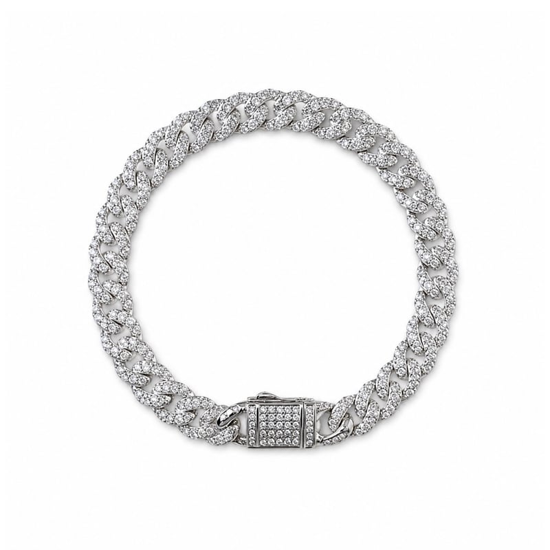 Silver Miami Cuban Links Bracelet | NastyDog On