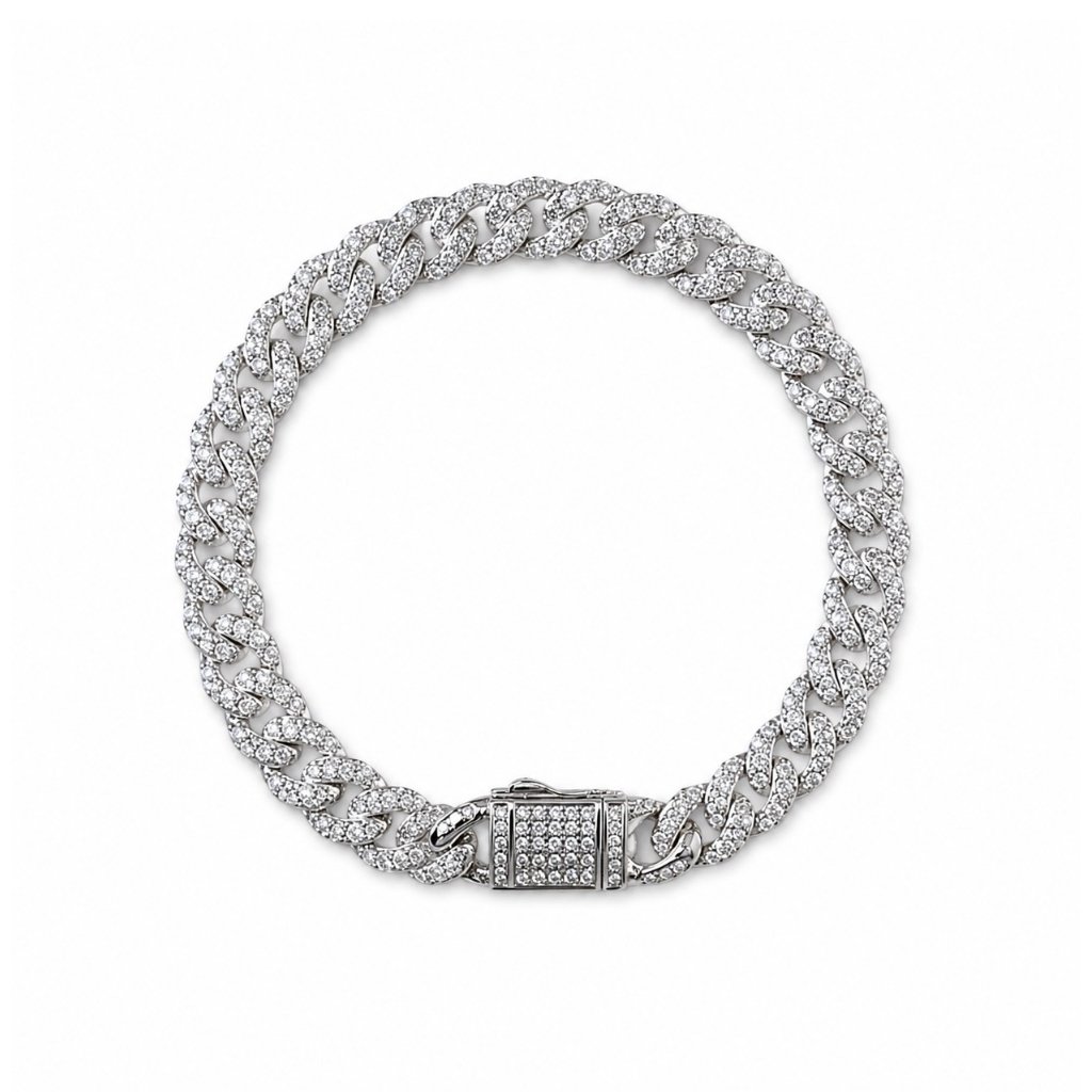 NASTYDOG　Miami Cuban Links Bracelet Silver Miami Cuban Links Bracelet | NastyDog On