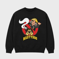 MY×minidog Crewneck (Black)