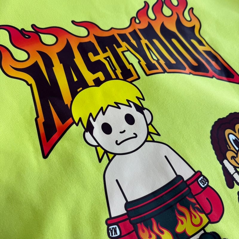 Tenshin×Nasty ZipHoodie(Yellow) | NastyDog Onli