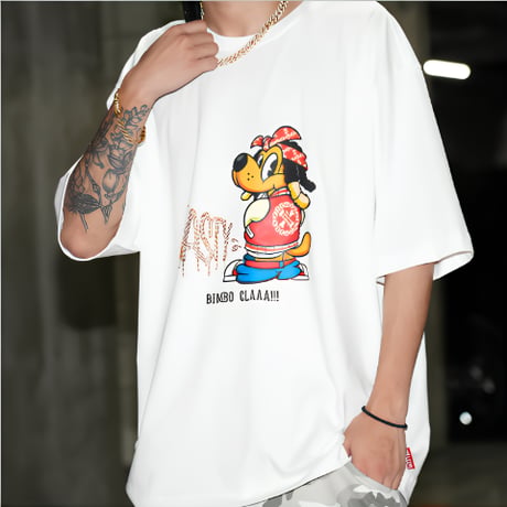 PissGang Tee (Black/White)
