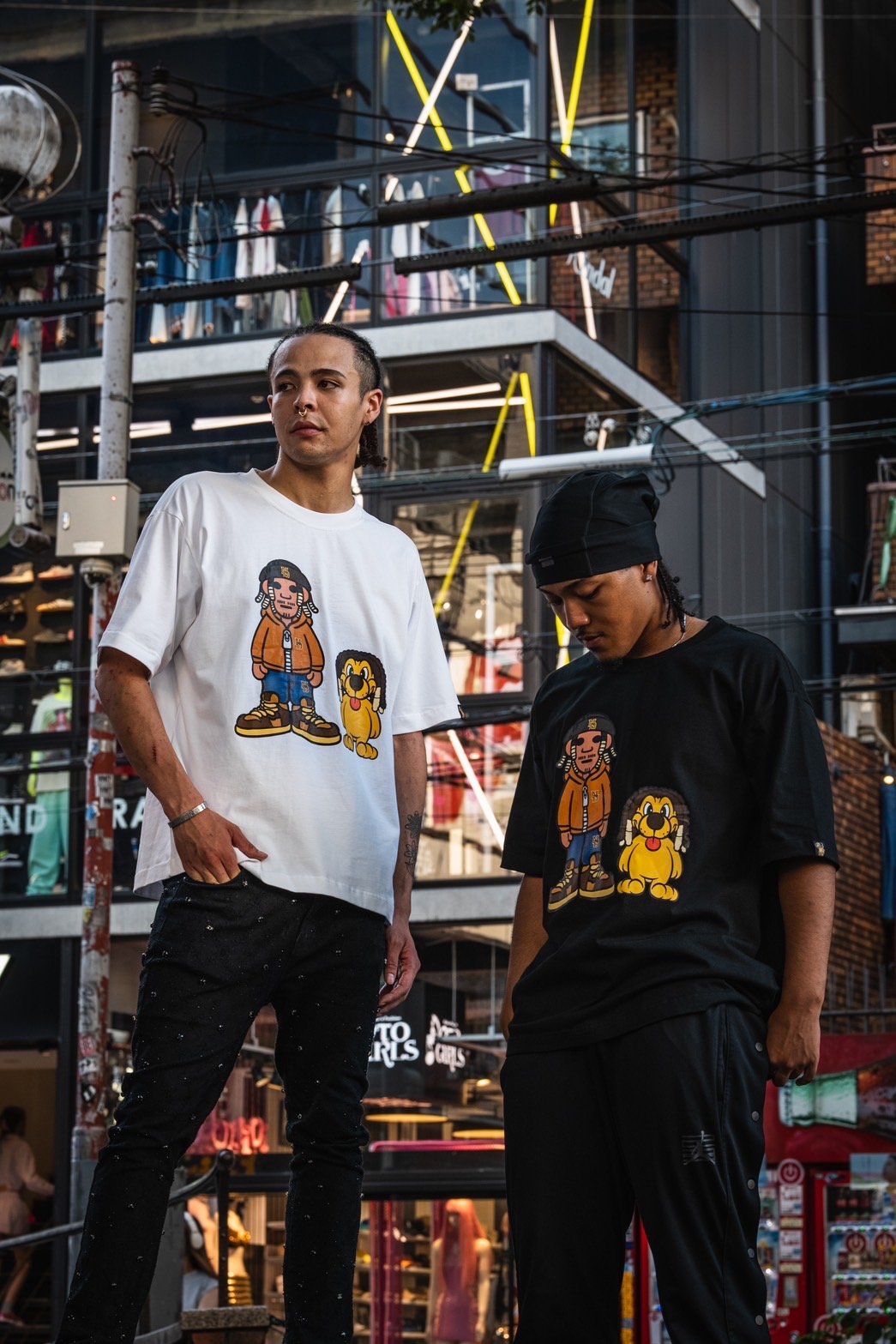 【新品未使用】ナスティードッグ MY&minidog Tee Tシャツ Lサイズ MY&minidog Tee(White) | NastyDog OnlineStore