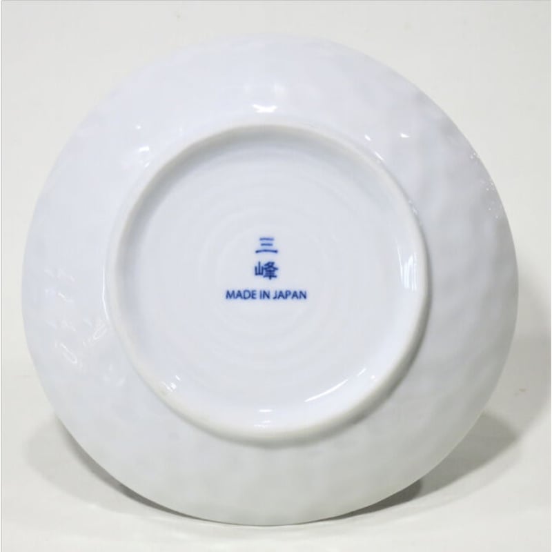 細十草 4寸(13cm)三角皿 (磁器) (美濃焼) | ヤマニシ西尾陶器