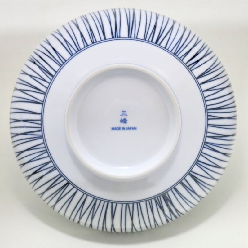 美濃焼　陶器 細十草 麺鉢 (磁器) (美濃焼) | ヤマニシ西尾陶器