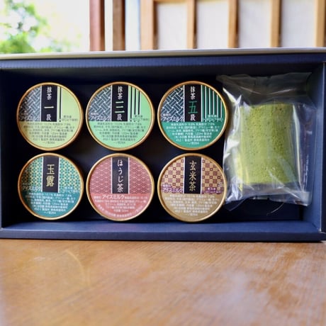 ジェラート&京抹茶ロールセット