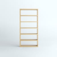 「JUPITER Collection Limited Edition」 HAKO BOOK SHELF 1900 x 920 Natural Wood