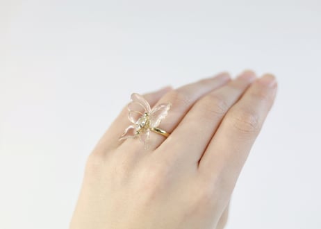 butterfly bijou ring