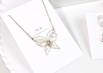 "butterfly" 単品ネックレス